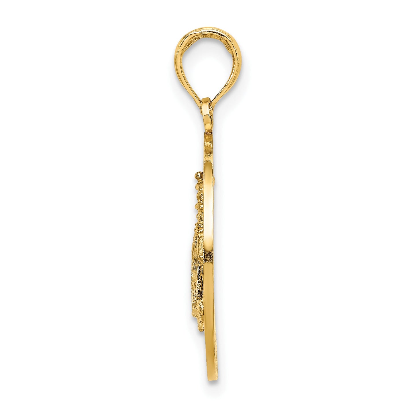 14K BLOCK ISLAND RI with Lighthouse Charm