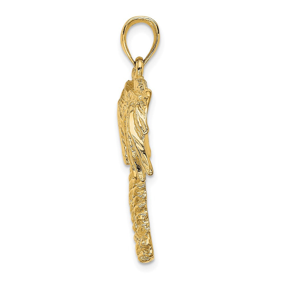 14K 2-D Double Palm Tree Charm