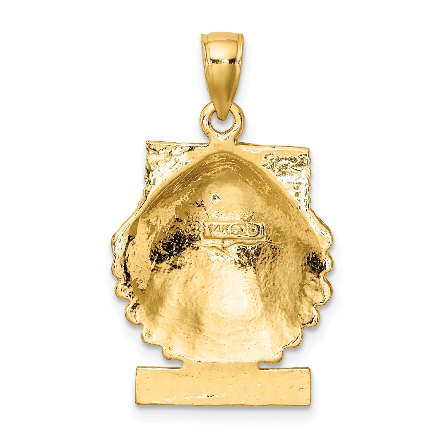 14K MARCO IS. Scallop Shell Charm