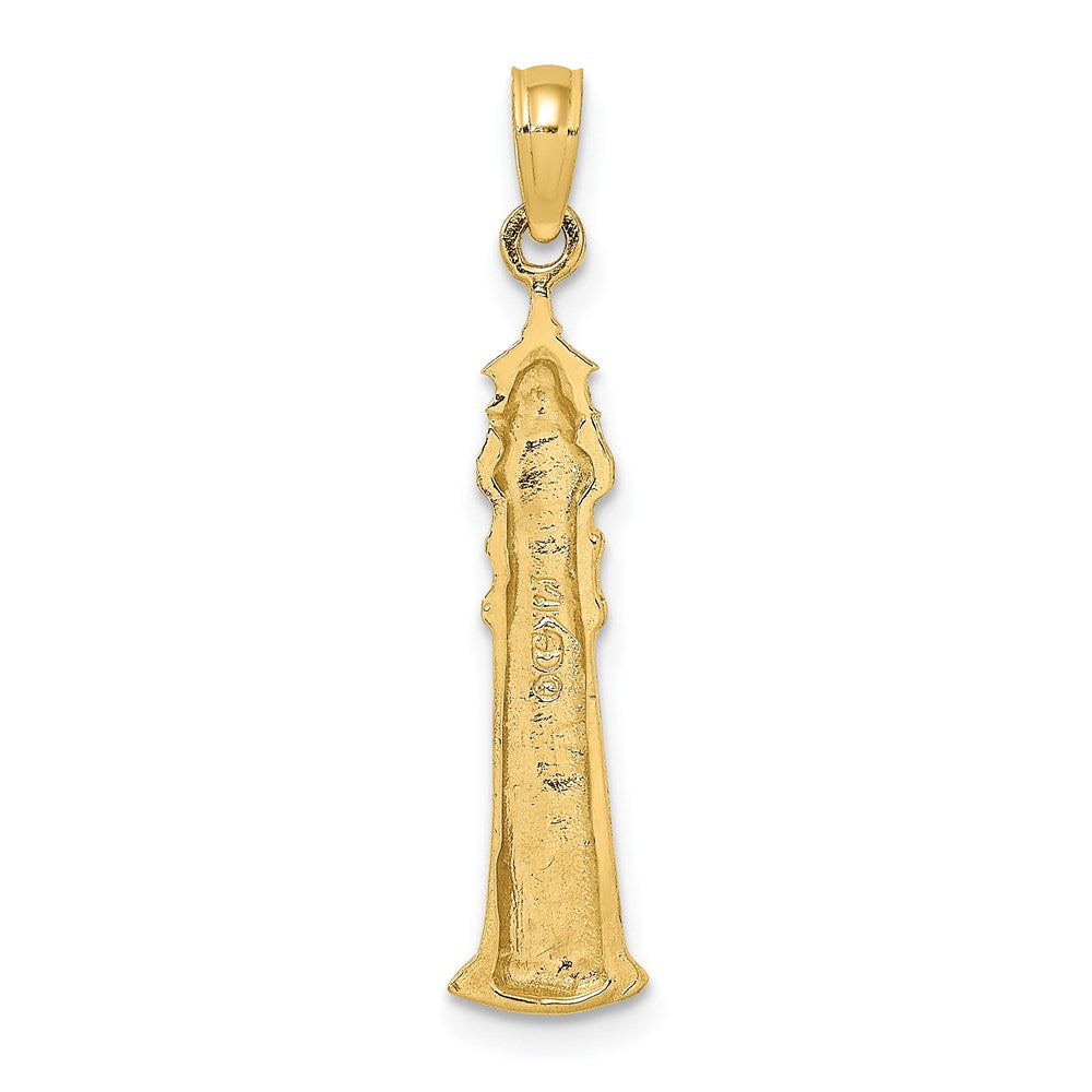 14K 2-D KEY WEST Lighthouse Charm