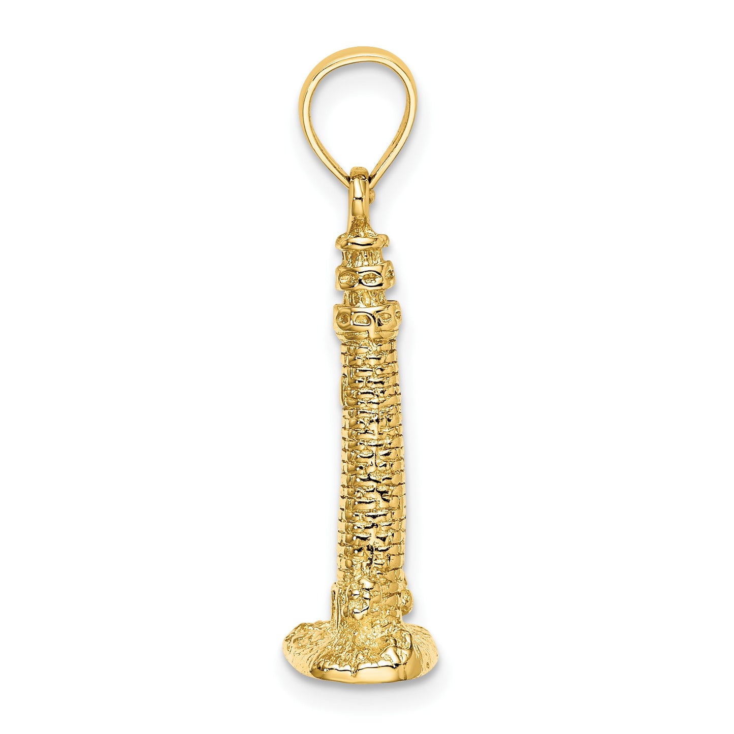 14K 3D Cape May NJ Lighthouse Charm