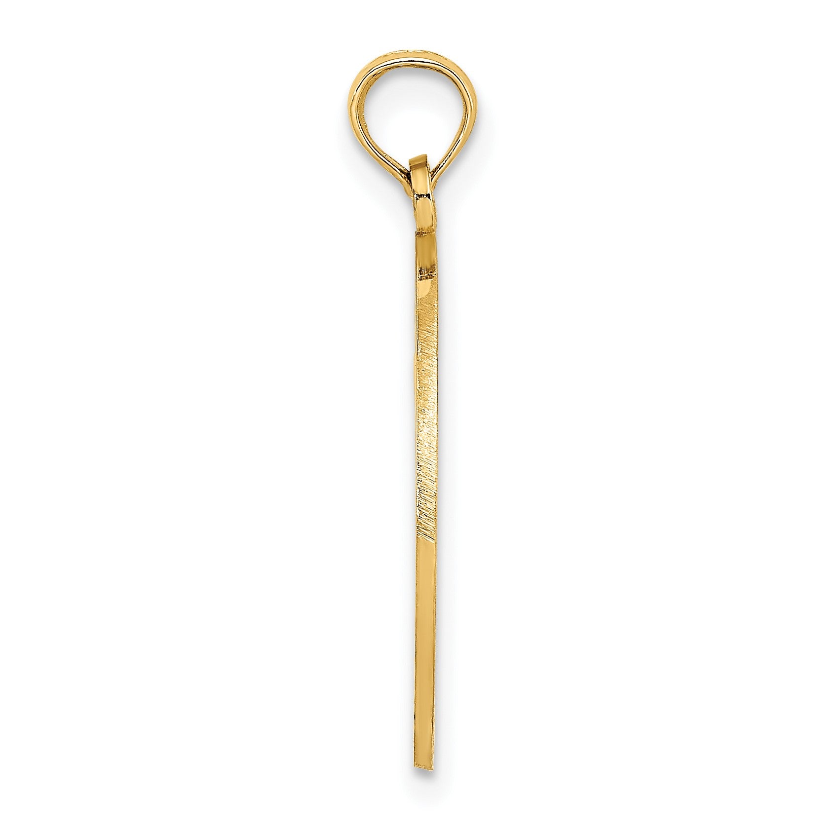 14K KEY WEST Sailboat Circle Charm