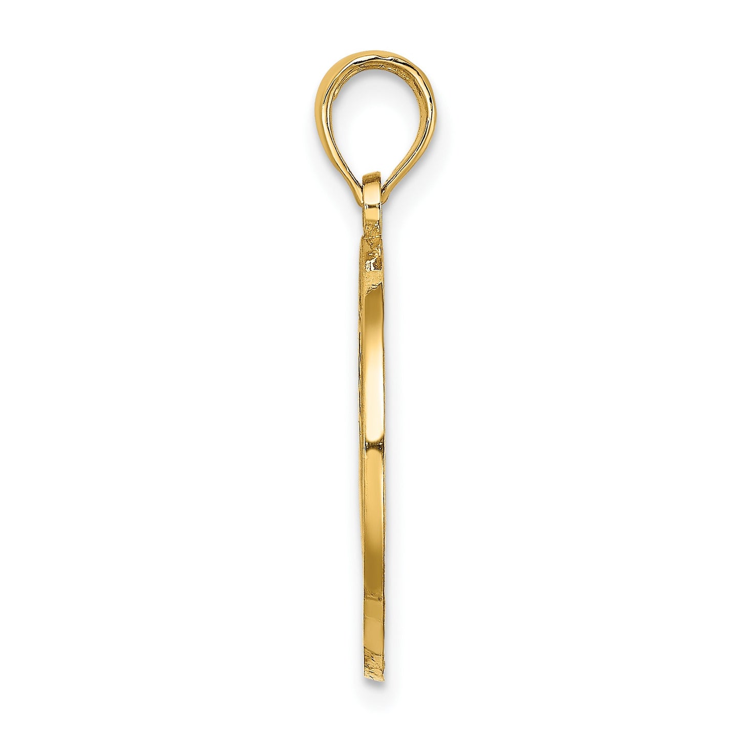 14K OCEAN CITY with Crab Charm