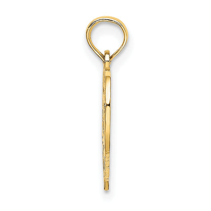 14K 75 In Heart Charm