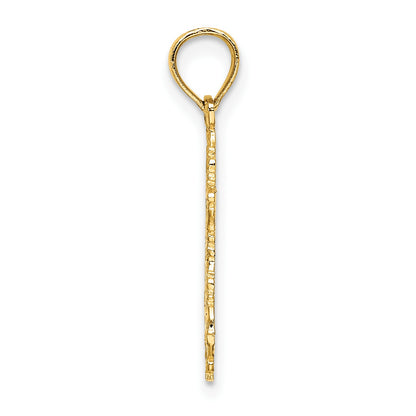 14K Fancy Star Of David Charm