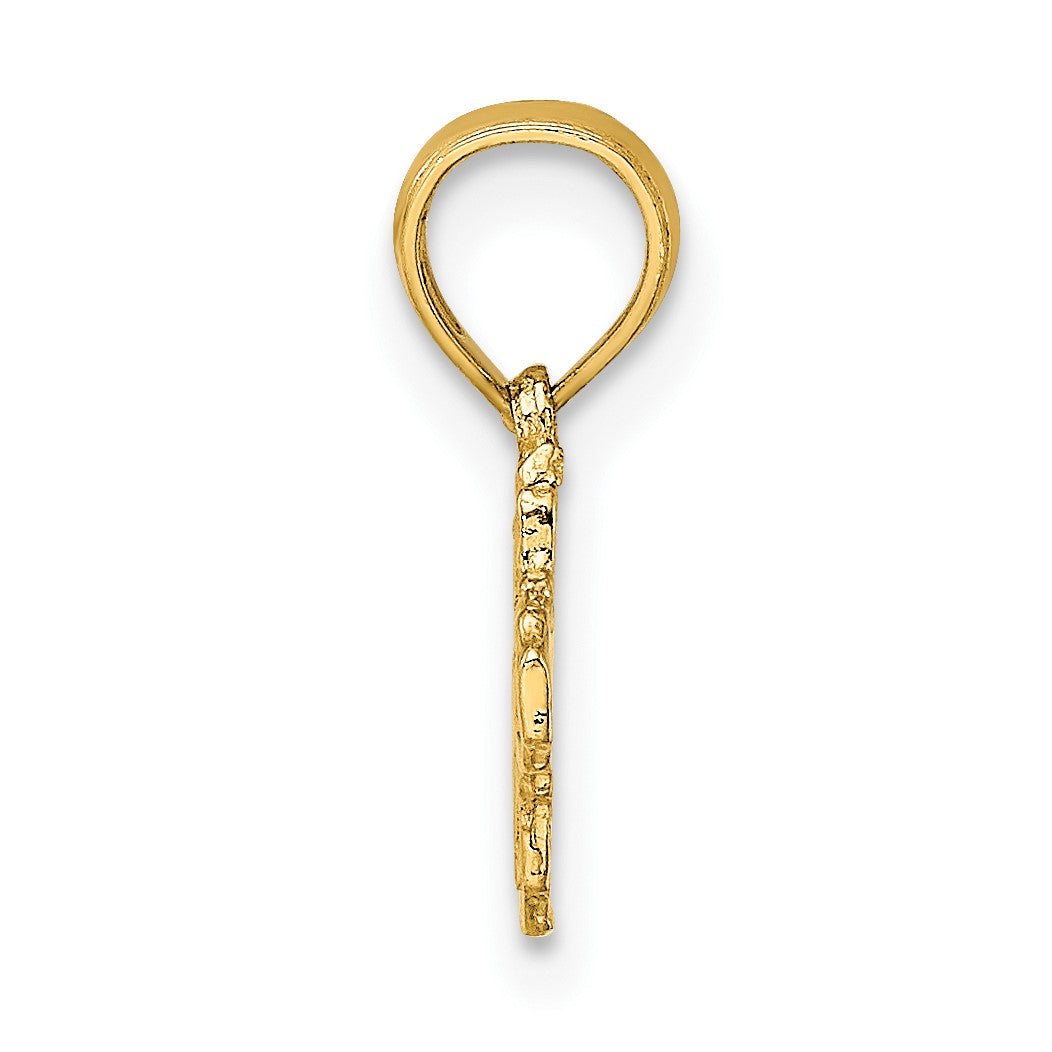 14K Mini 4-Way Religious Medal Charm