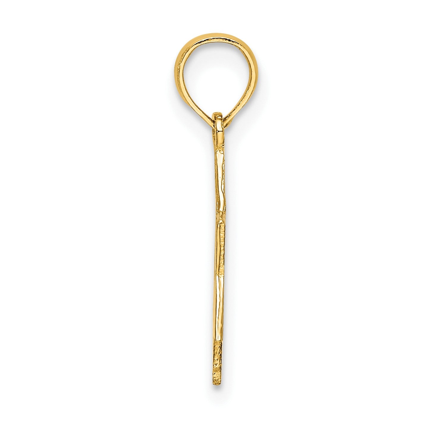 14K Polished Star Of David Charm