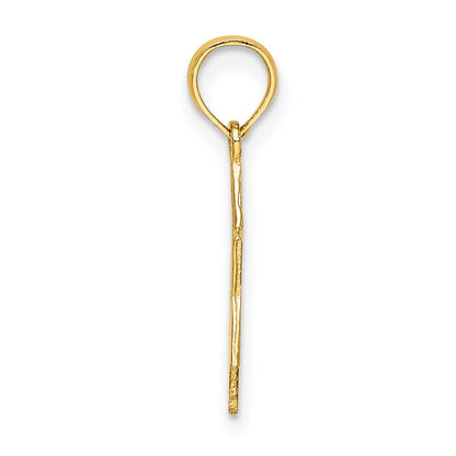 14K Polished Star Of David Charm