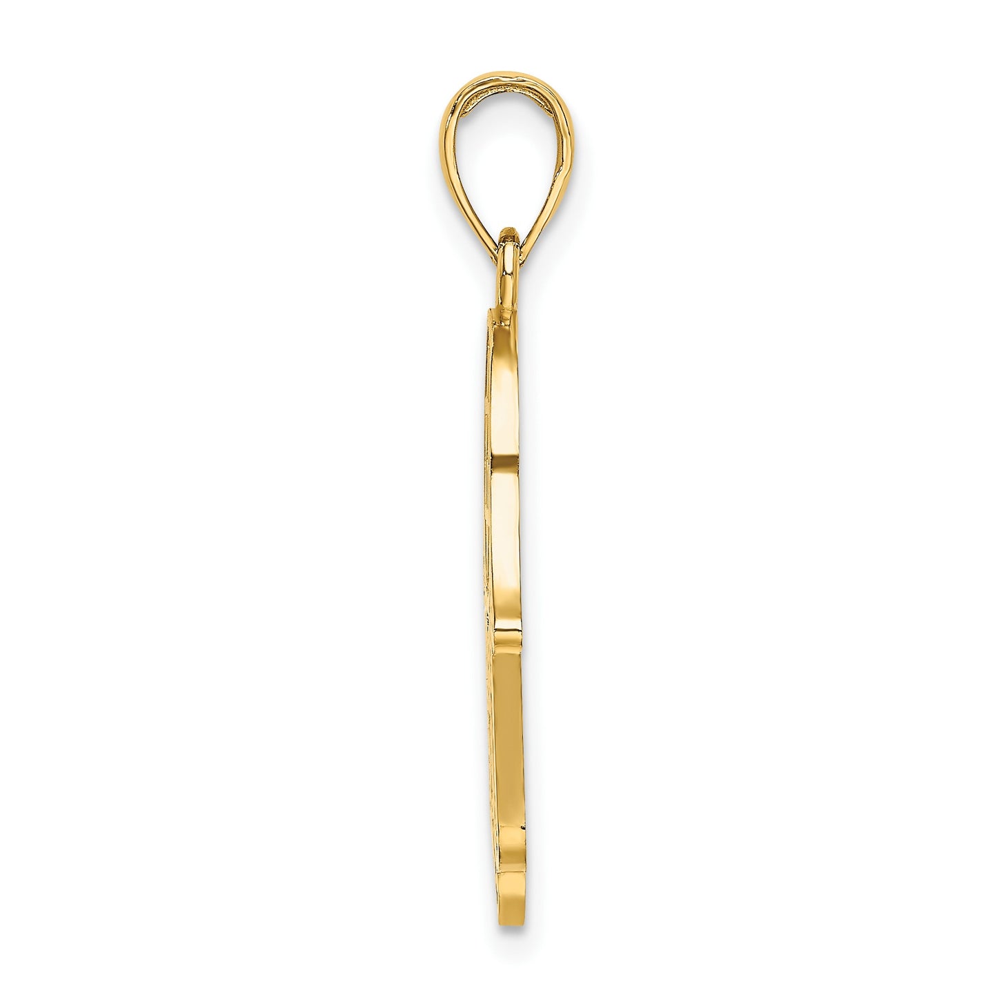 14K Chamseh with Star Of David Charm