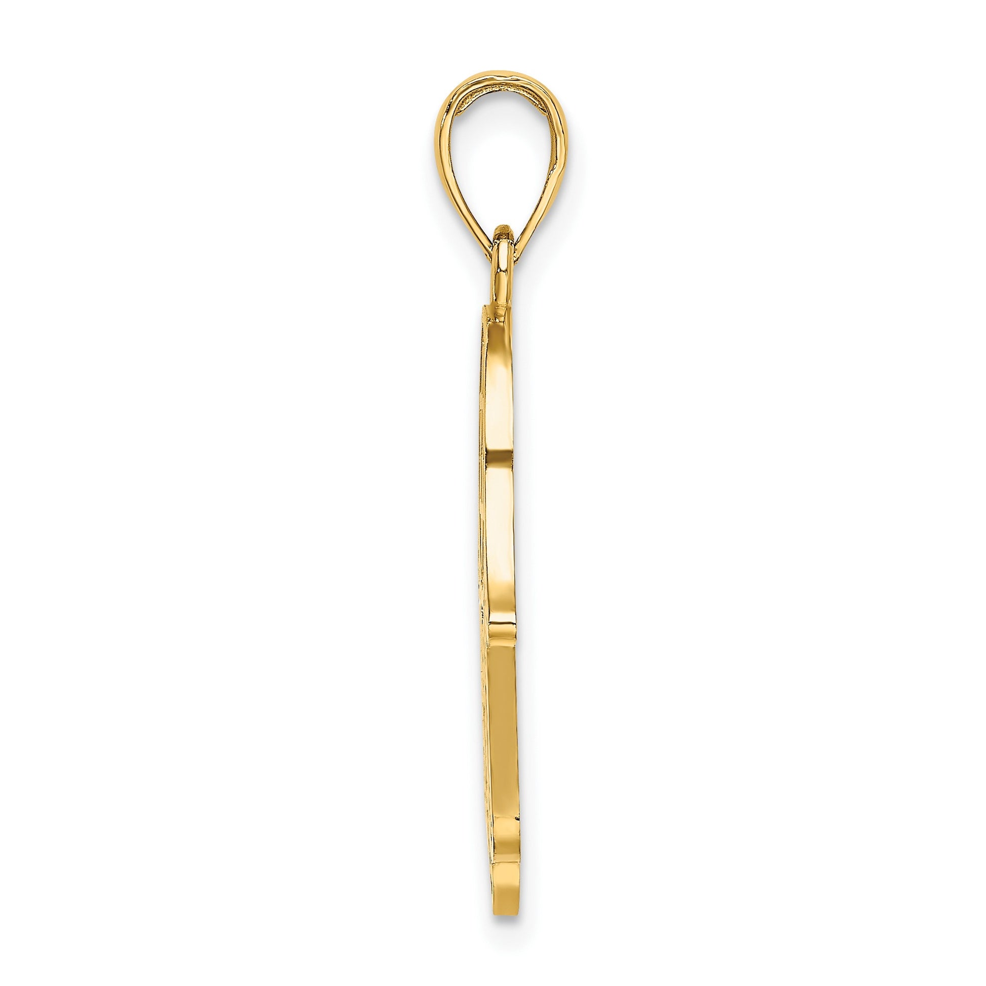 14K Chamseh with Star Of David Charm