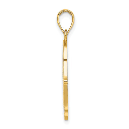 14K Chamseh with Star Of David Charm