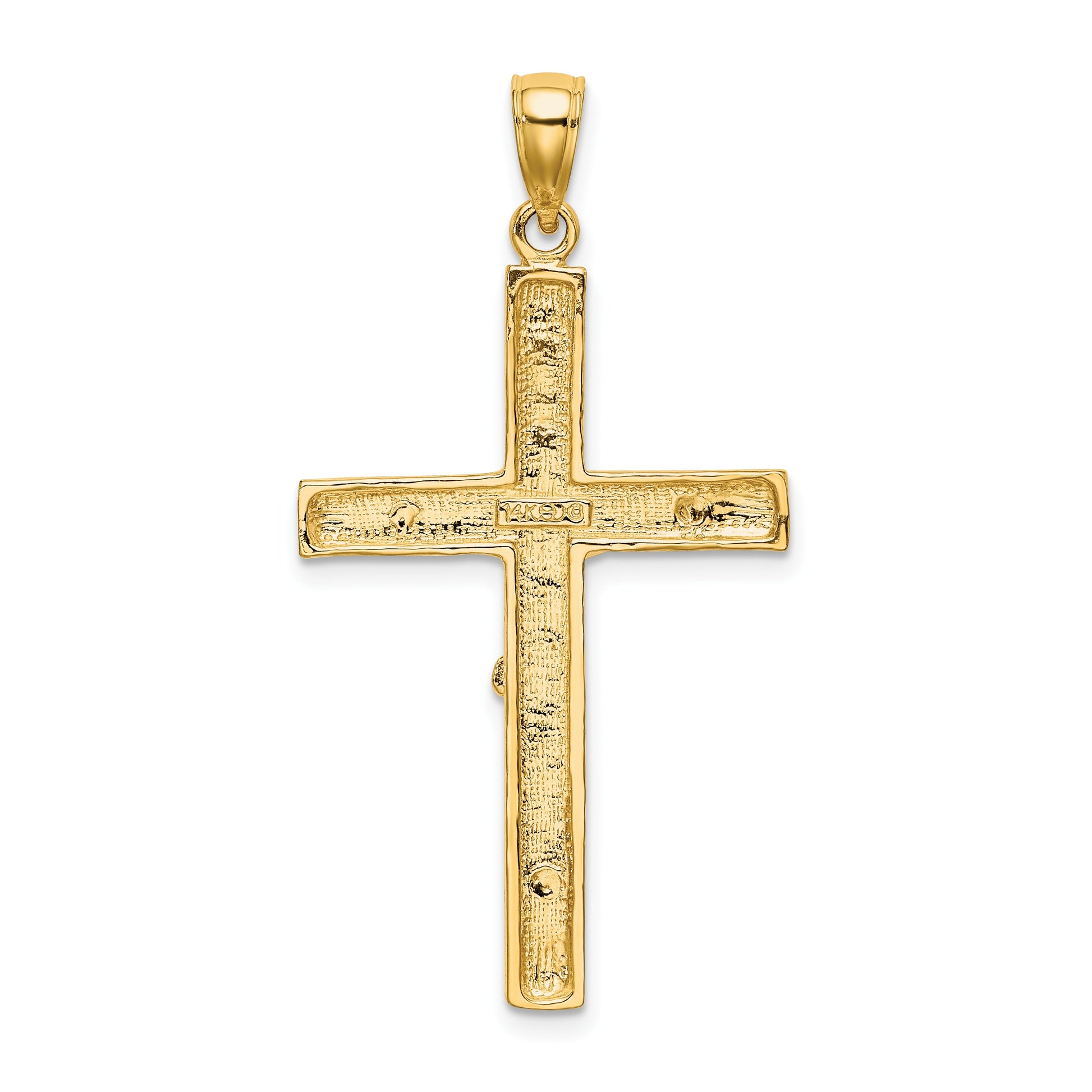 14K Crucifix Charm