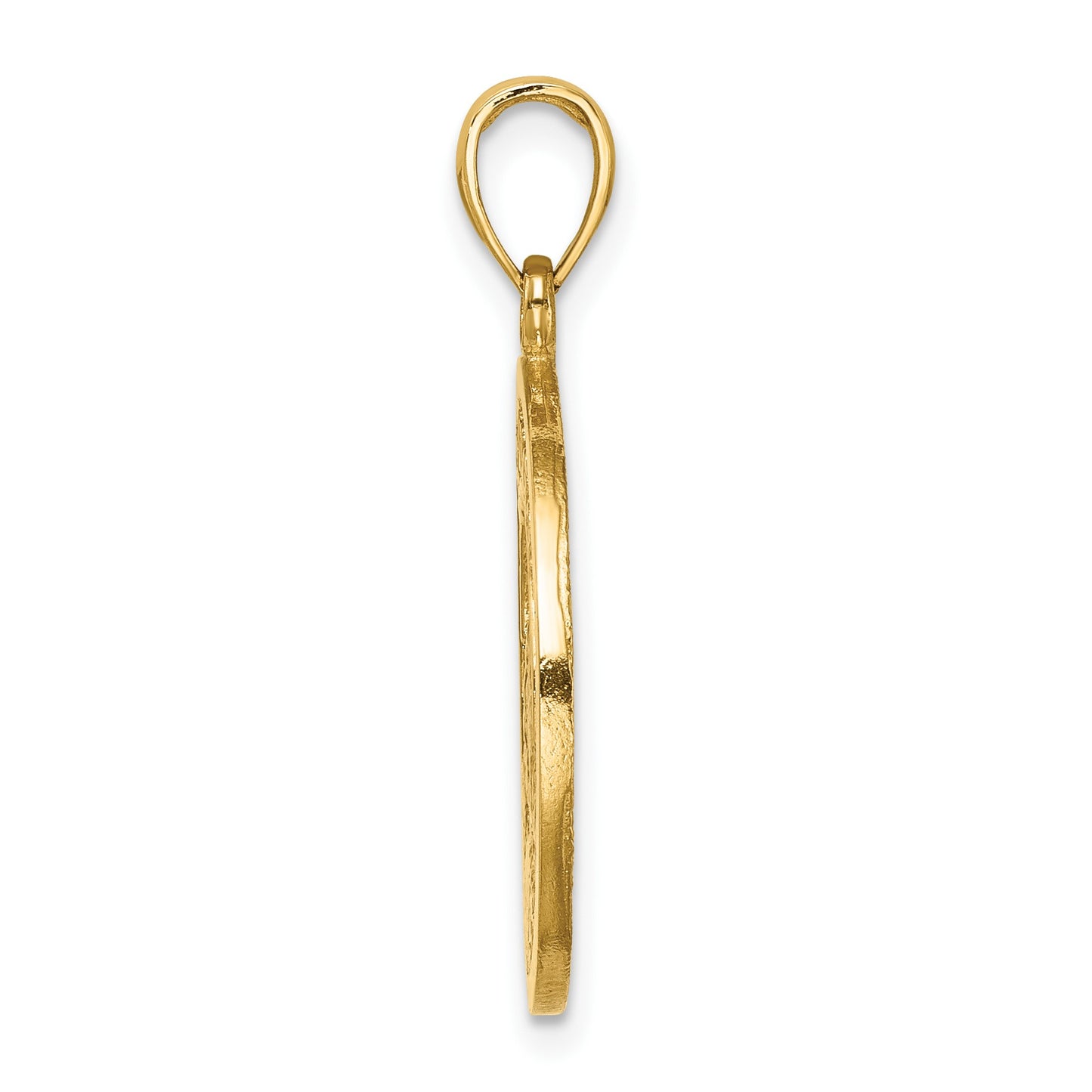 14K ST. LUCIA Twin Pitons Charm