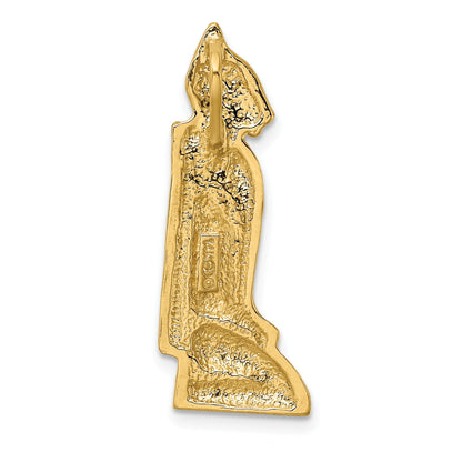 14K MARCO ISLAND Cat Chain Slide