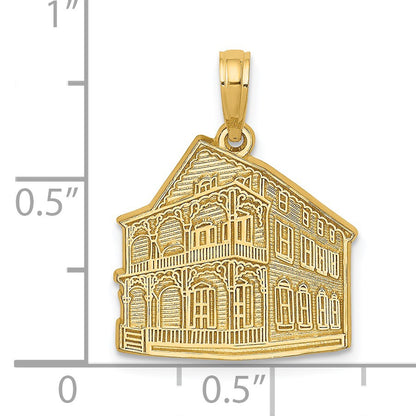 14K The PINK HOUSE - CAPE MAY NJ Charm