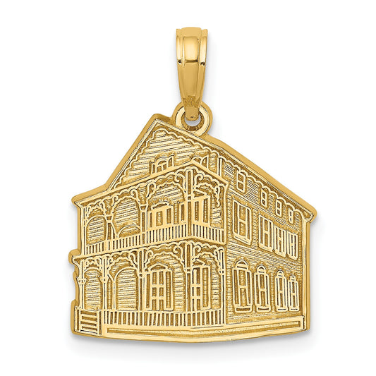 14K The PINK HOUSE - CAPE MAY NJ Charm