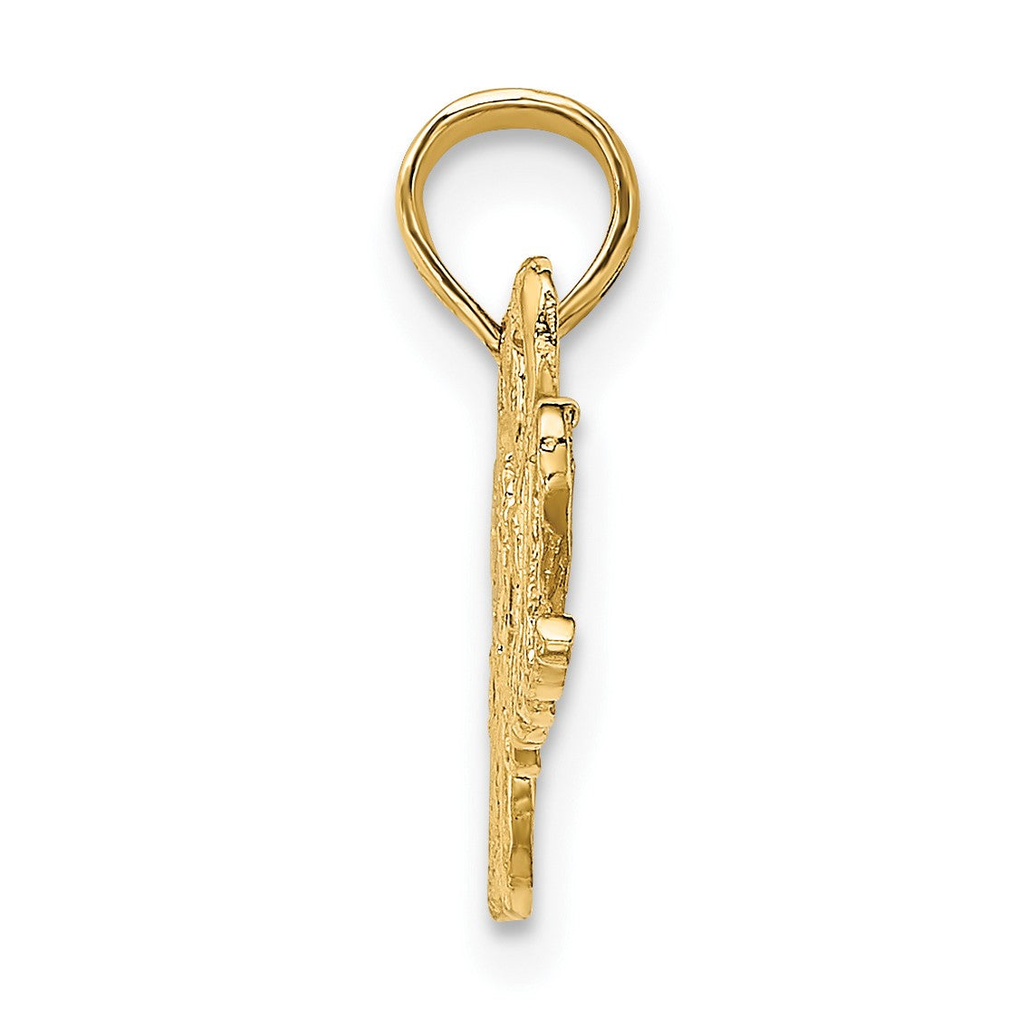 14K I HEART  VOLLEYBALL Charm