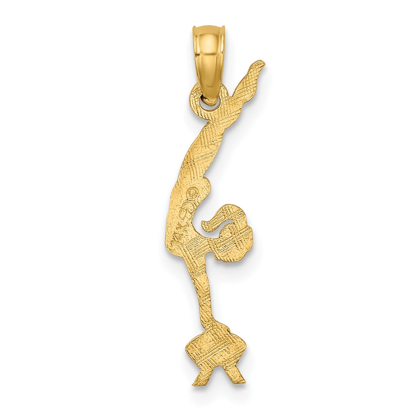 14K Gymnastics Charm