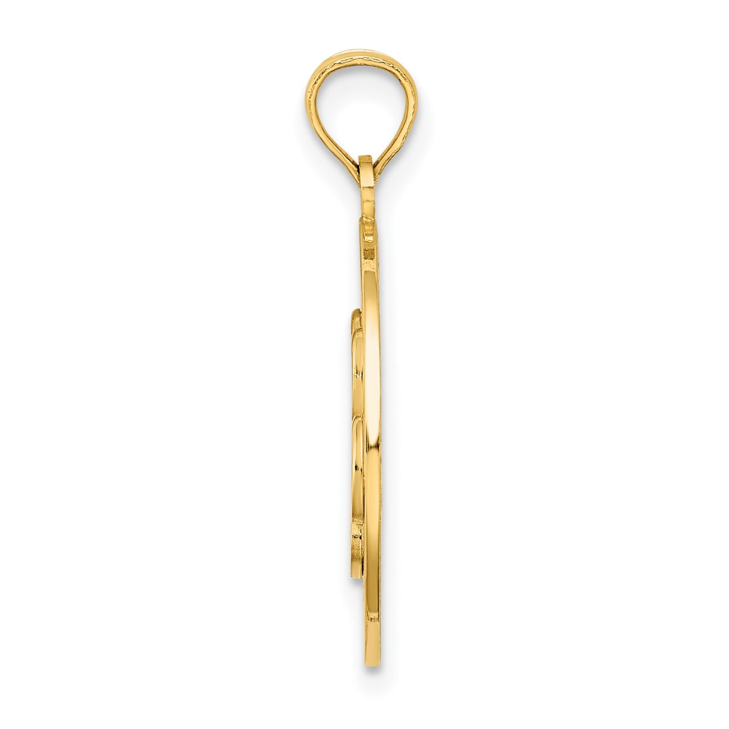 14K ALASKA with Bear Paw Charm