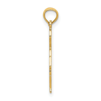14K Little Boy Walking Charm