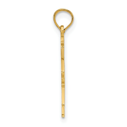 14K Boy with Baseball Cap Charm