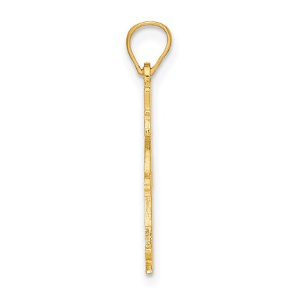 14K Girl Charm