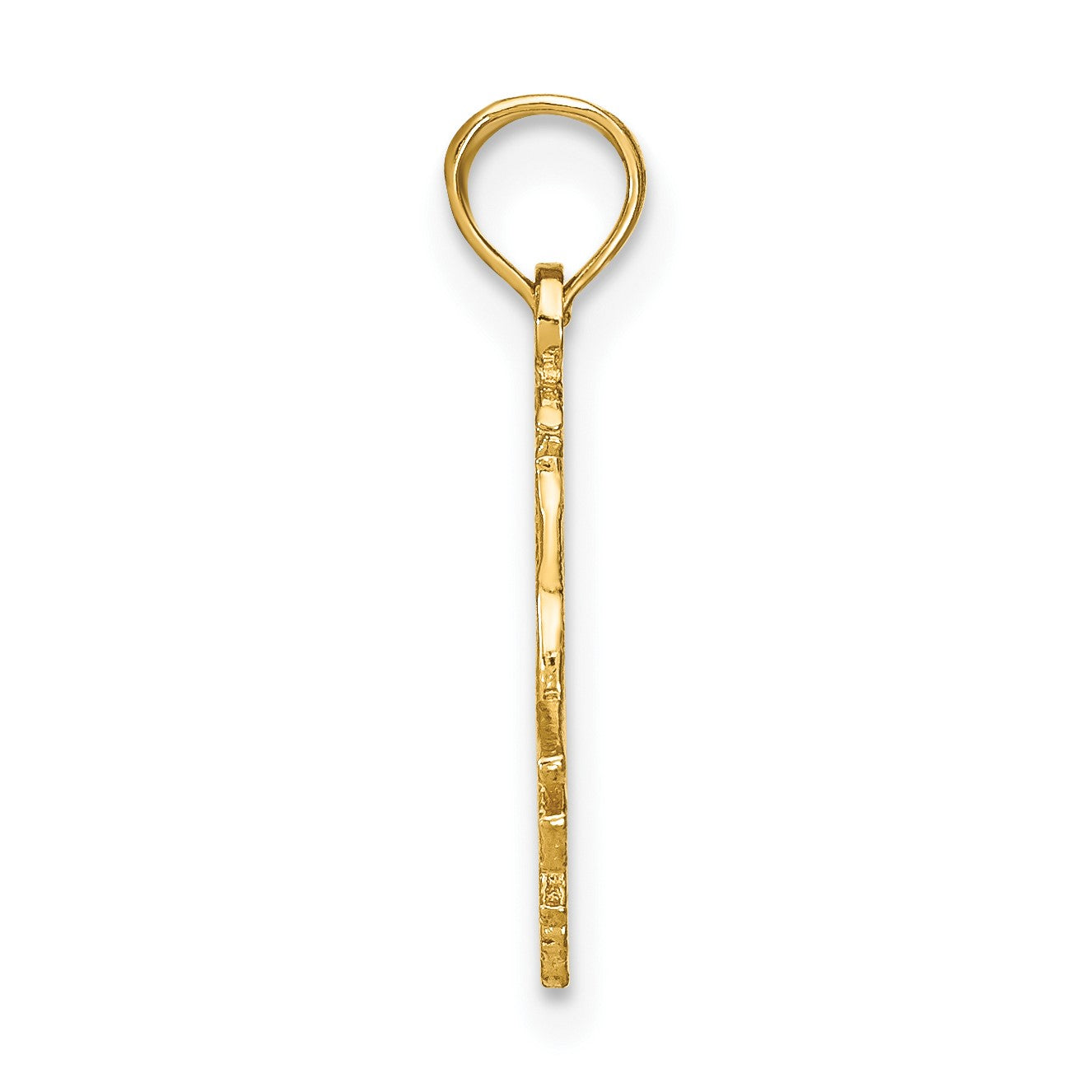 14K CAPRICORN Zodiac Charm