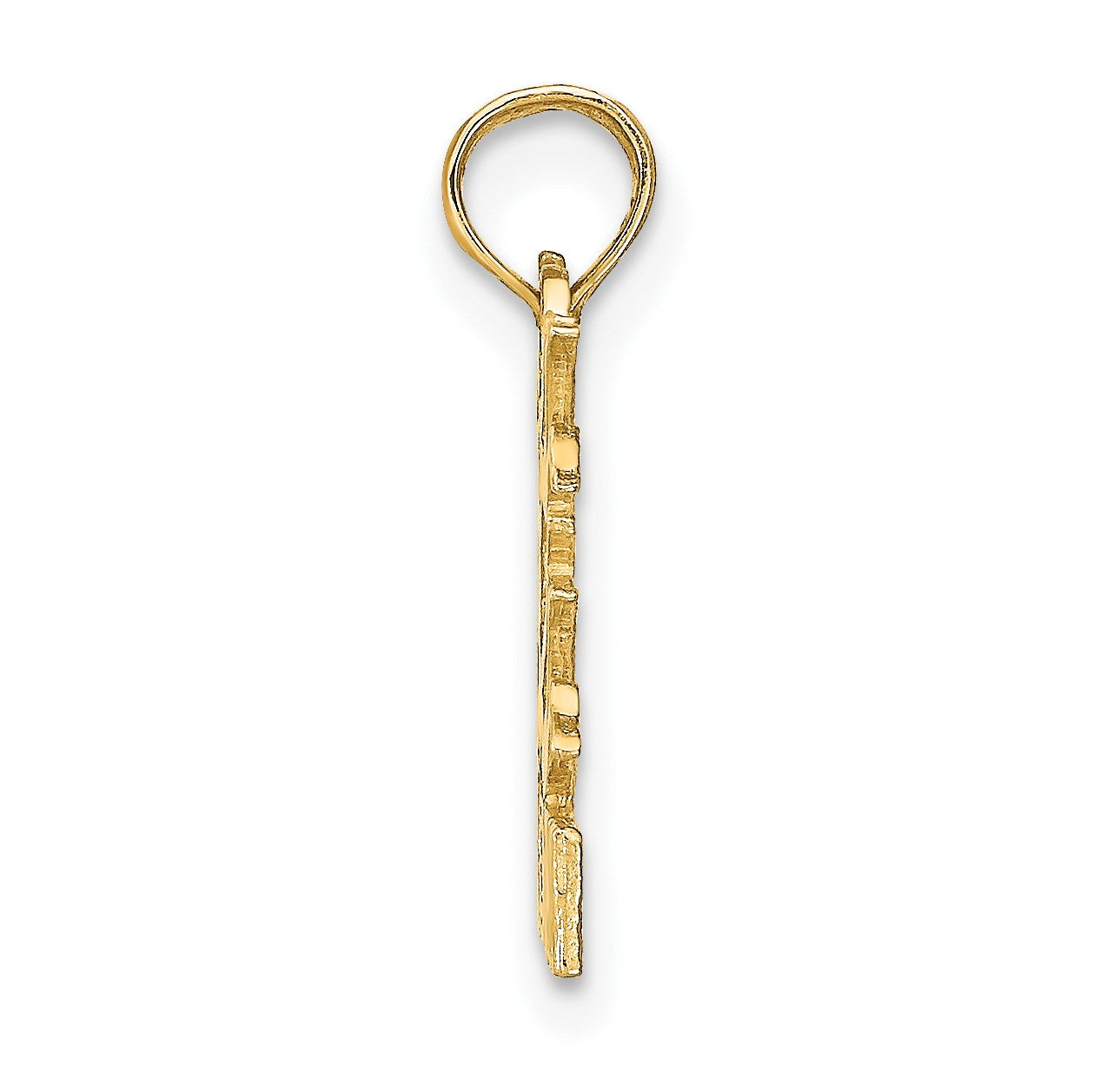 14K GEMINI Zodiac Charm