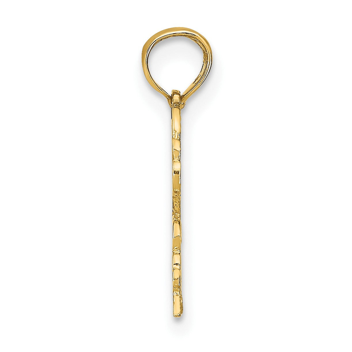 14K CANCER Zodiac Charm