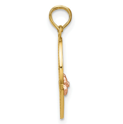 14k Two-Tone BIG SIS-LIL SIS 2-Piece Break-apart Heart Charm