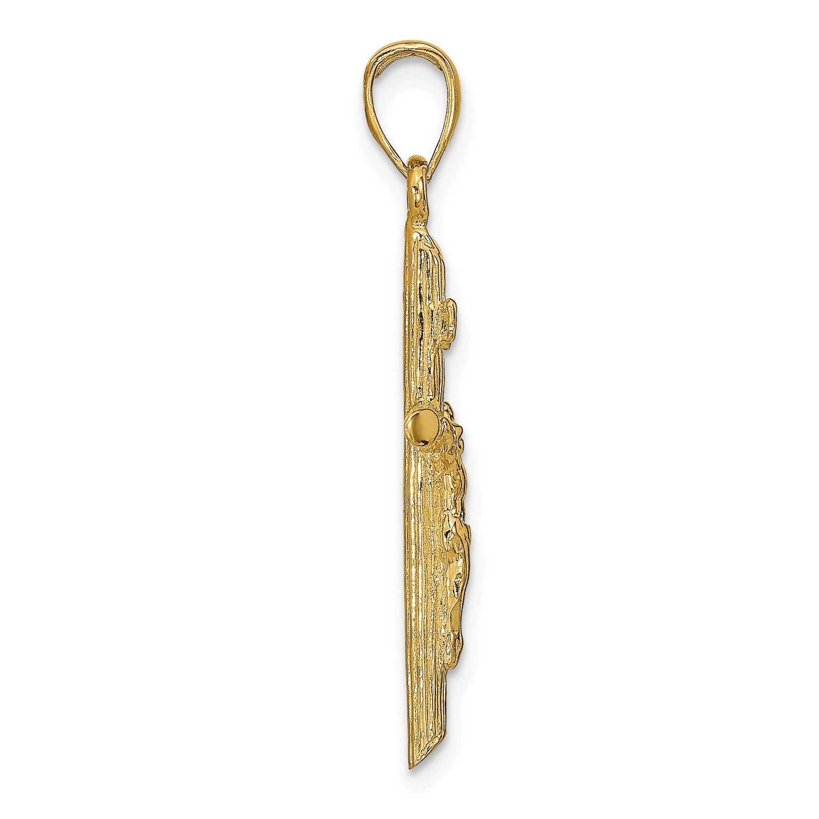 14k Crucifix Pendant