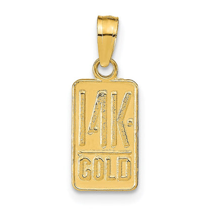 14k 14K GOLD Pendant