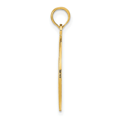 14K MARCO ISLAND with Dolphins Circle Pendant