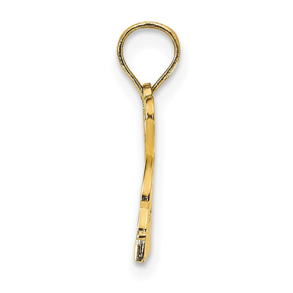 14K I HEART ST. JOHN with Dolphin Pendant