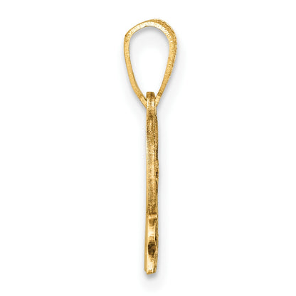 14k Polished CLASS OF 2025 Charm