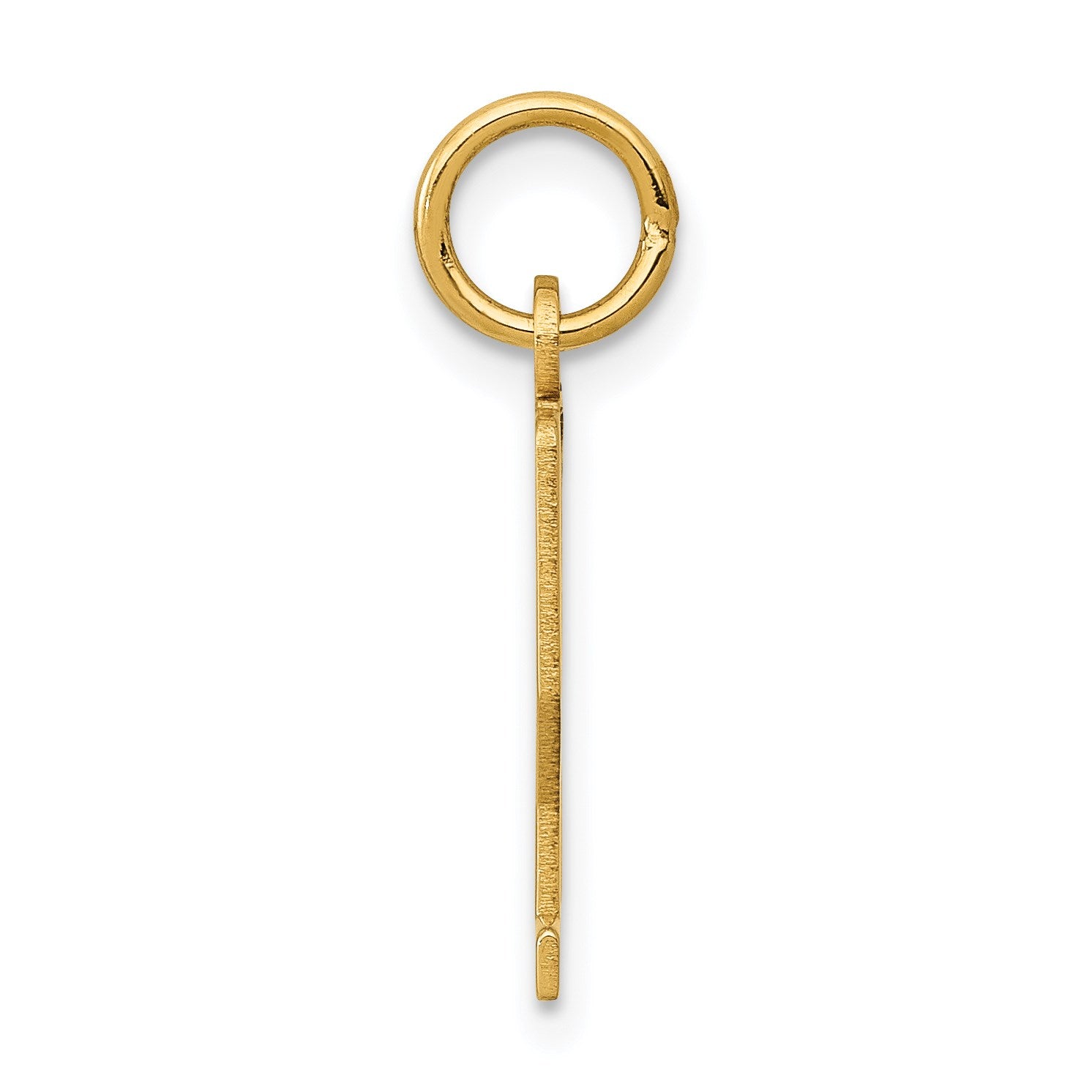 14k Small Elongated Number 22 Charm