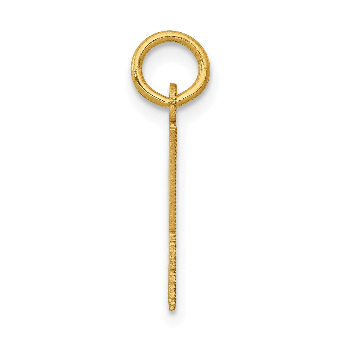 14k Small Elongated Number 94 Charm