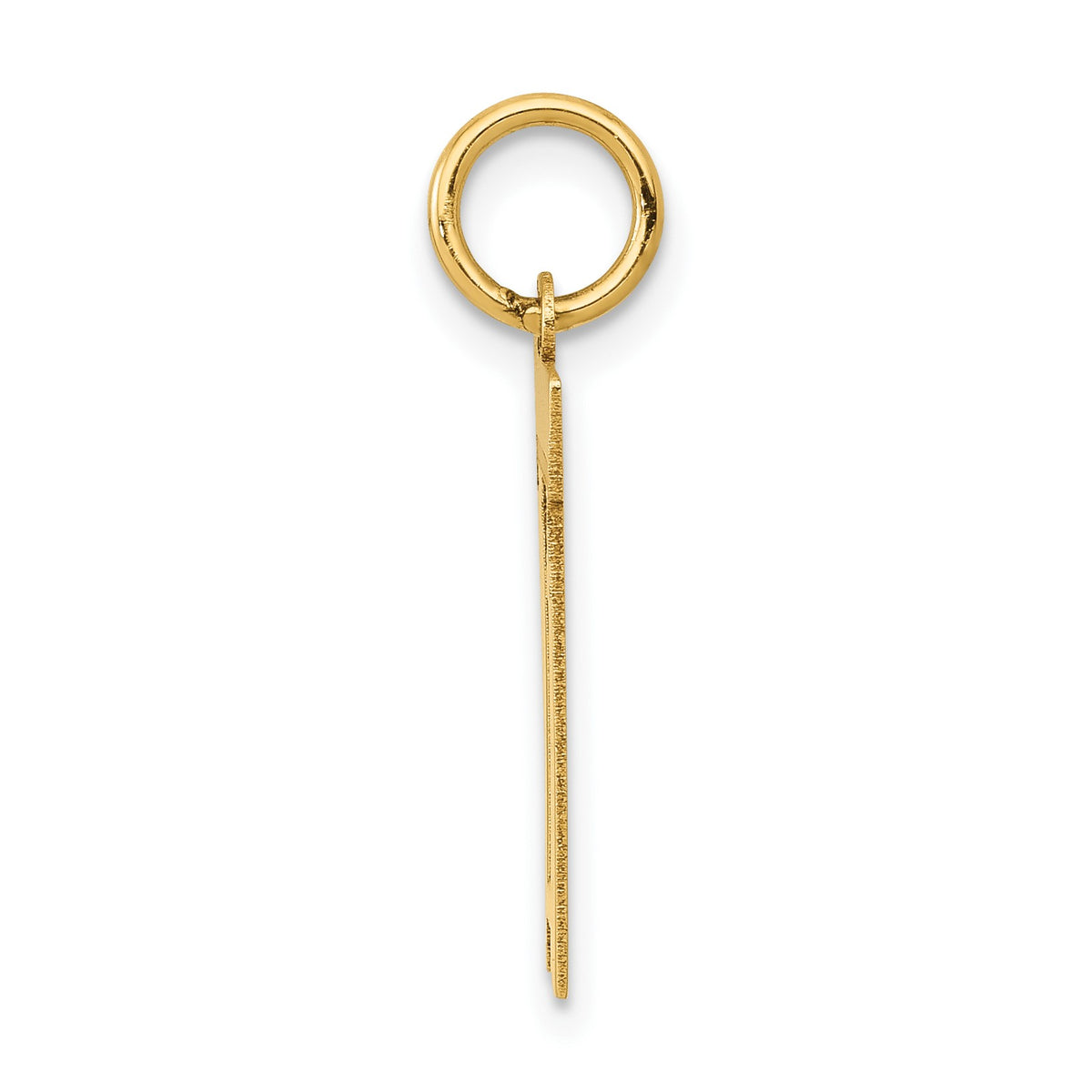 14k Small Polished Number 11 Charm