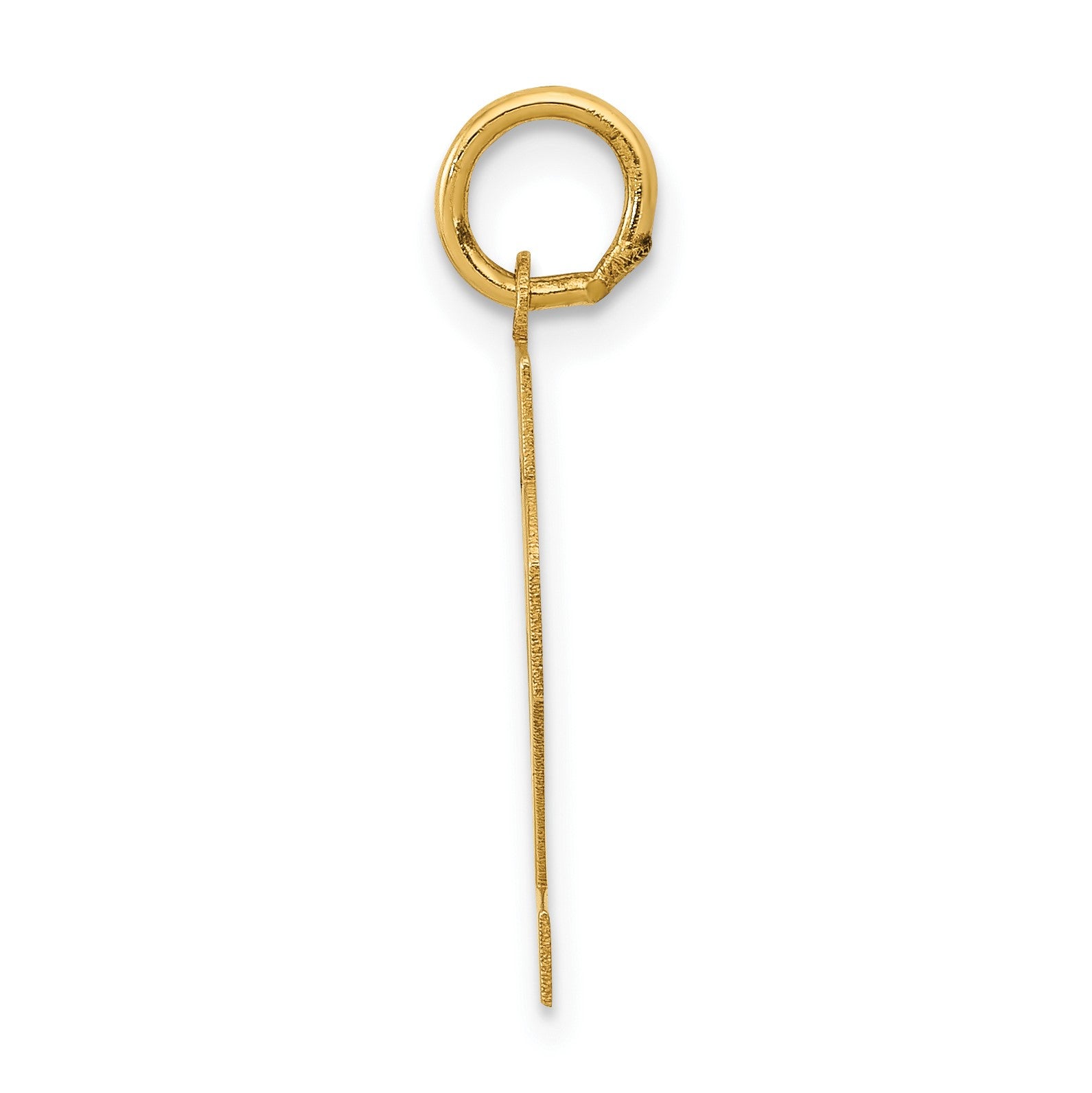 14k Small Polished Number 32 Charm