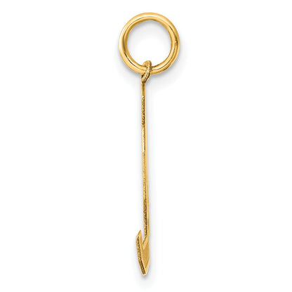 14k Medium Satin Number 94 Charm