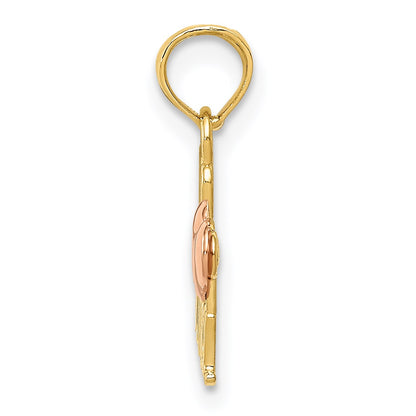 14k Two-Tone WE HEART NANA Charm