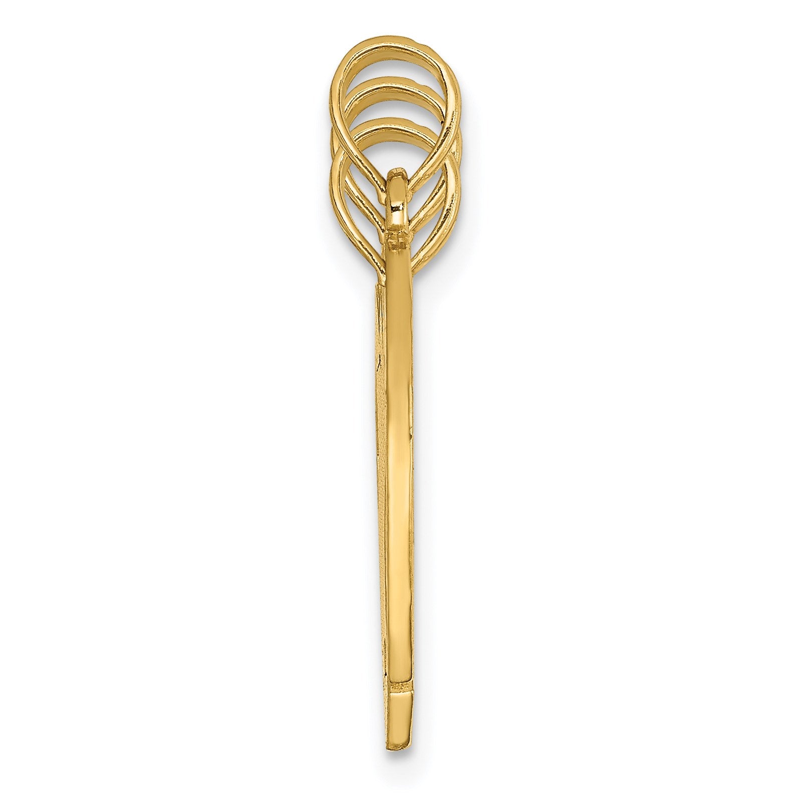 14k 3-Piece Break-apart BIG SIS-MOM-LIL SIS Charm