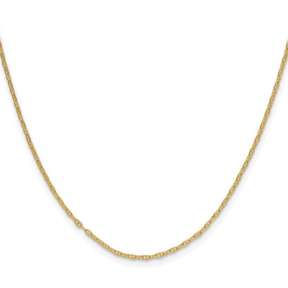 14k 1.5mm Mariners Link Chain