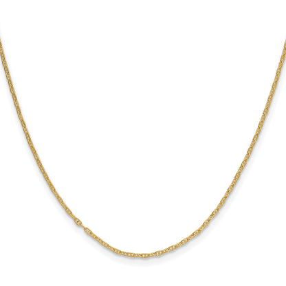 14k 1.5mm Mariners Link Chain