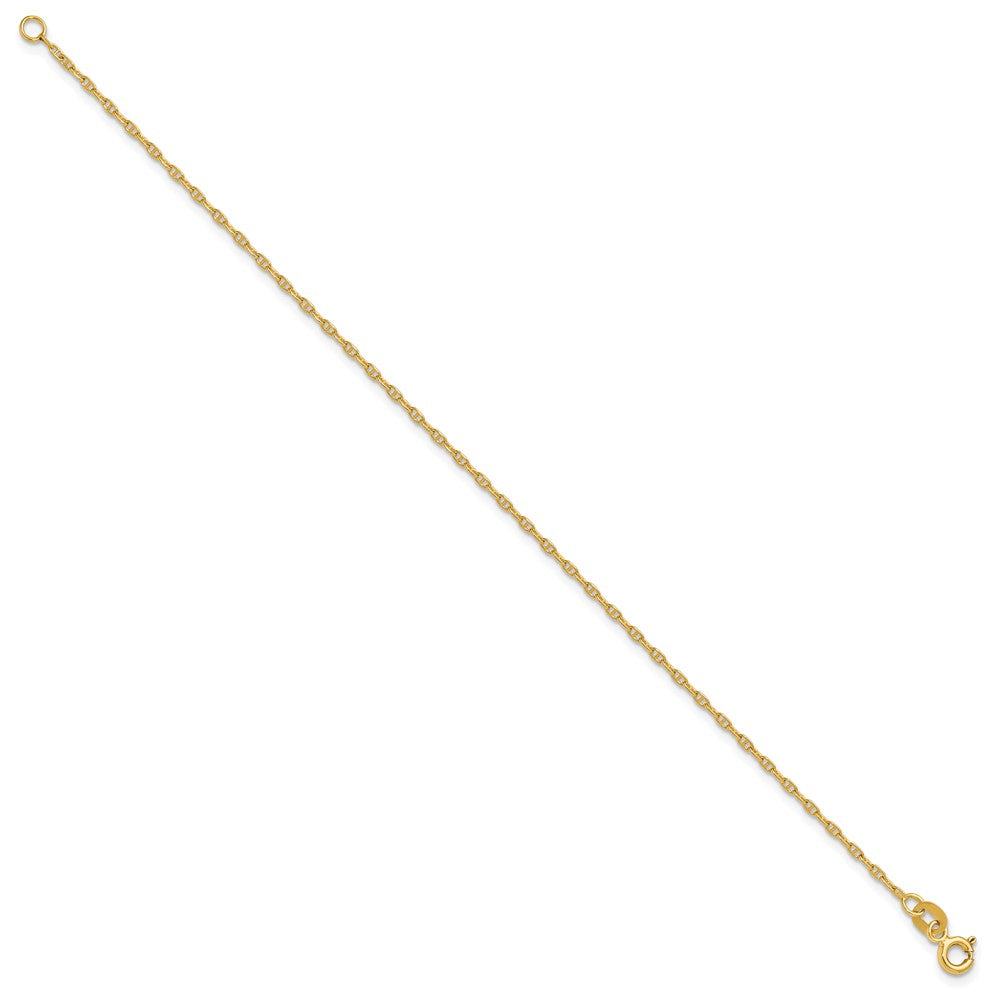 14k 1.5mm Mariners Link Chain