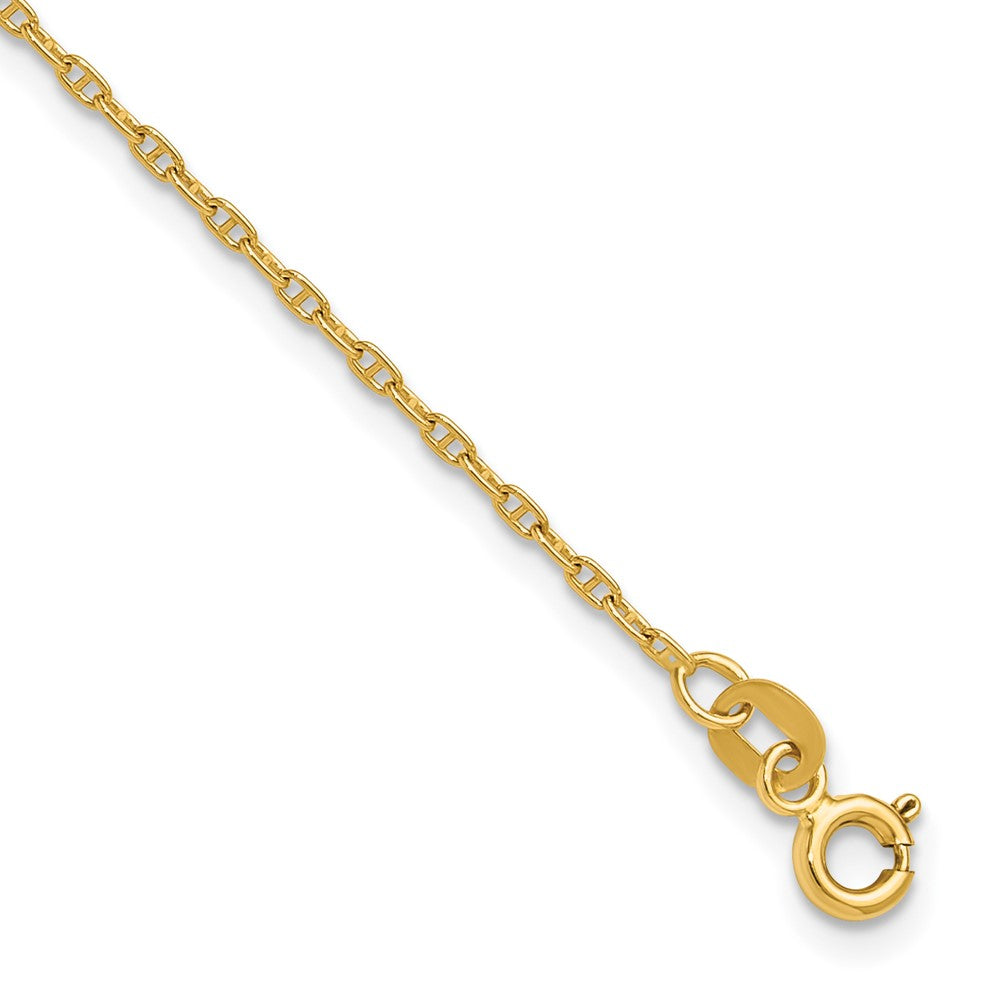 14k 1.5mm Mariners Link Chain