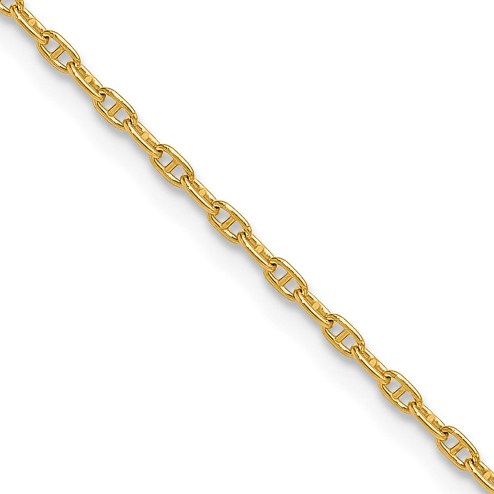 14k 1.5mm Mariners Link Chain