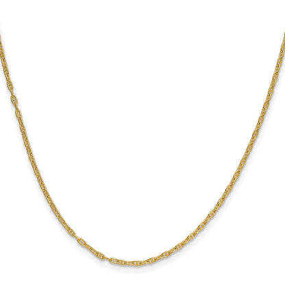 14k 1.8mm Mariners Link Chain