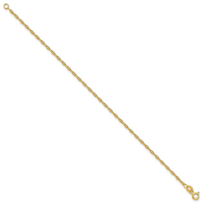 14k 1.8mm Mariners Link Chain