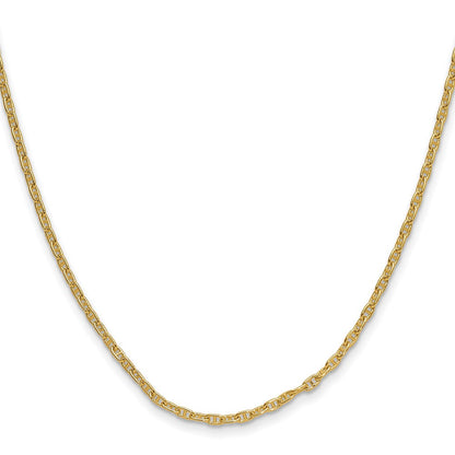 14k 2.35mm Mariners Link Chain